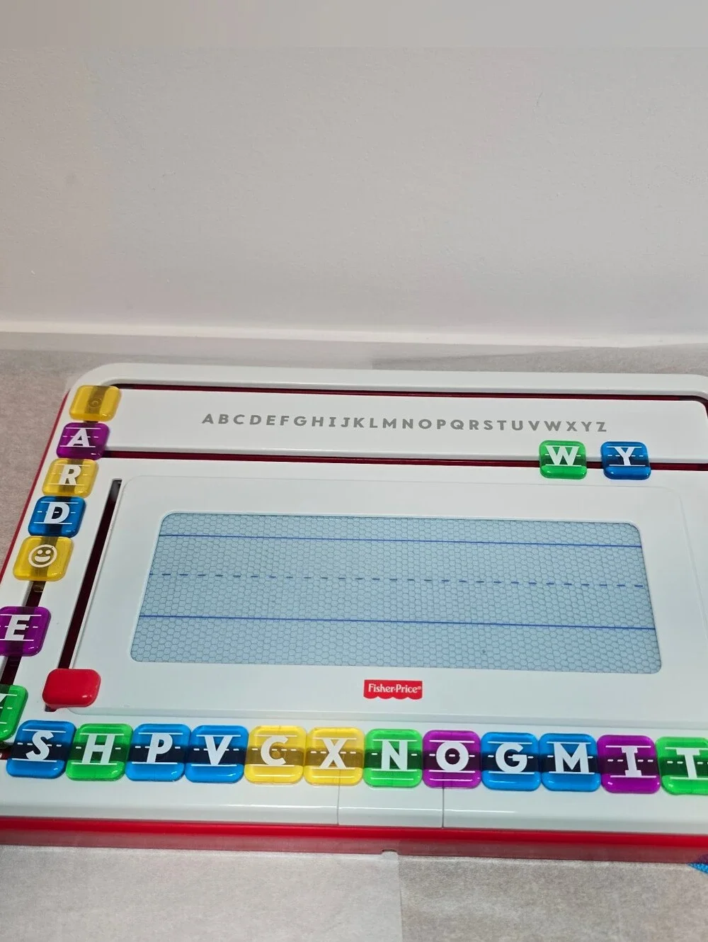 Fisher-Price Think & Learn Alpha SlideWriter Preschool Magnetic Drawing Tablet